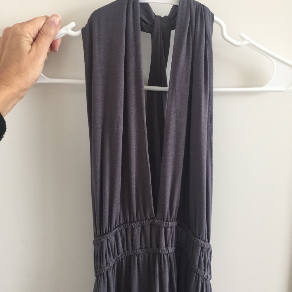 Gray Knit Dress - Picture 2 of 4